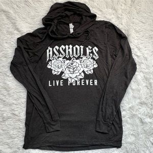 NWT ALF Long Sleeve Hooded Tee